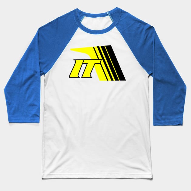 Yamaha Retro IT Logo Baseball T-Shirt by JSchuck